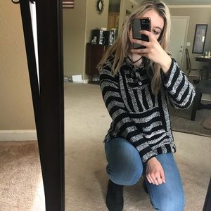 Black and Grey Baja Jacket